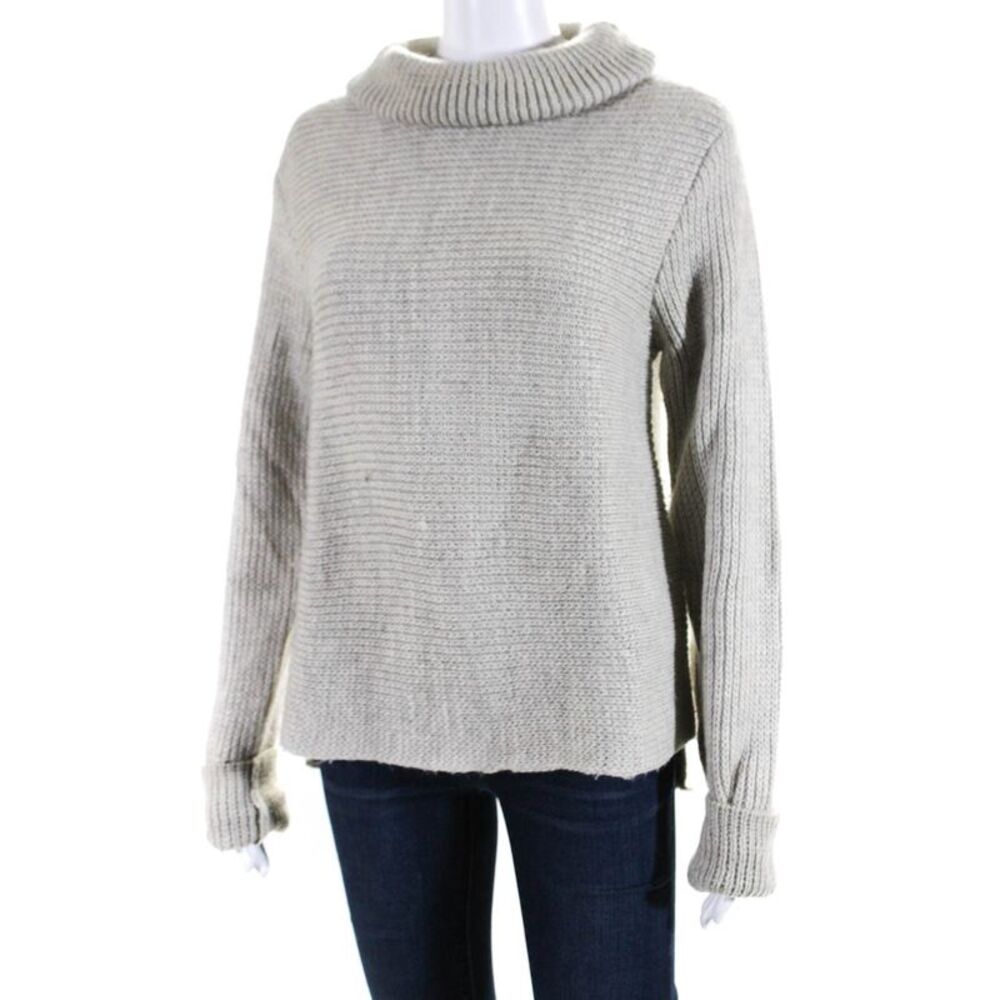 T Alexander Wang Womens Long Sleeve Turtleneck Sw… - image 2